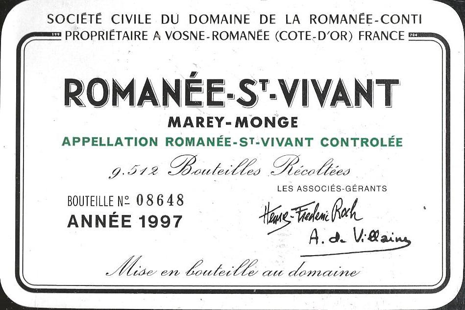 Romanée-St-Vivant