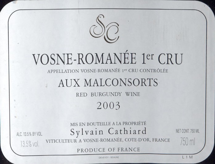 Red Burgundy Wine