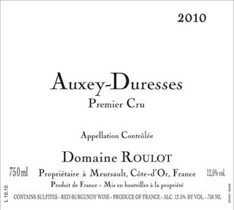 Auxey Duresses Premier Cru