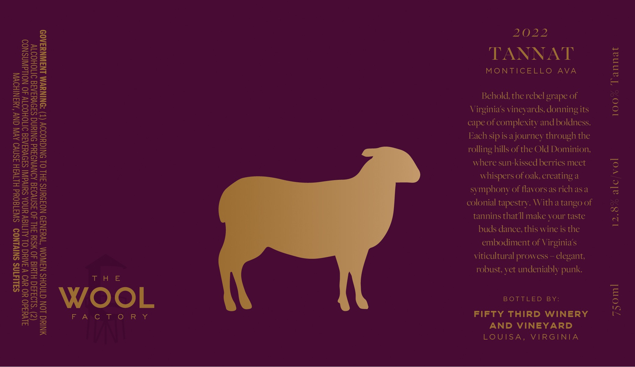 The Wool Factory Tannat