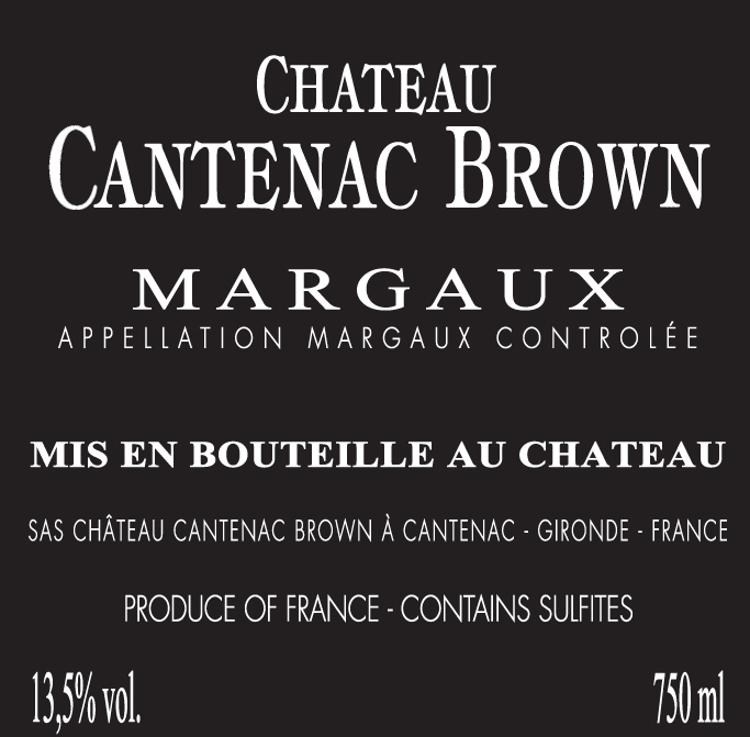 Cantenac Brown Margaux