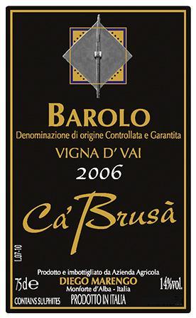 Ca Brusă Barolo Vai Abramo's Selection