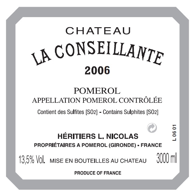 Chateau La Conseillante