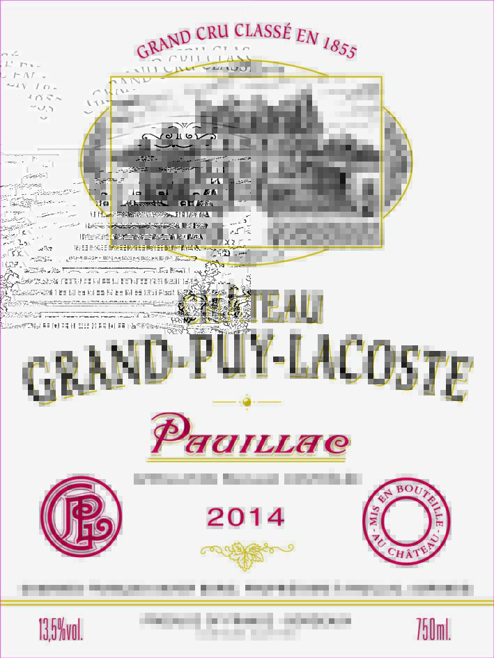 Chateau Grand - Puy - Lacoste