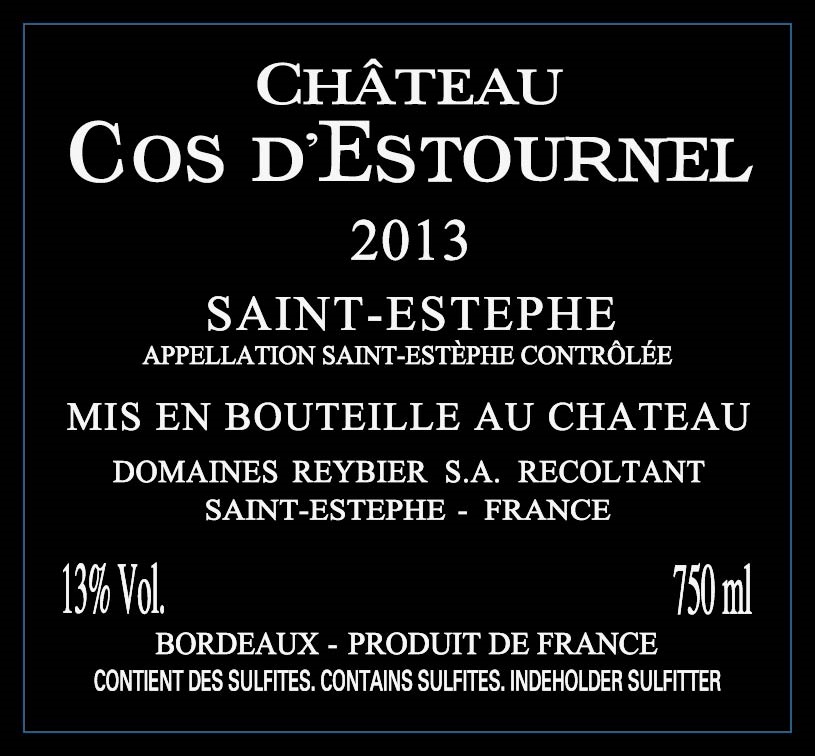 Cos D'estournel