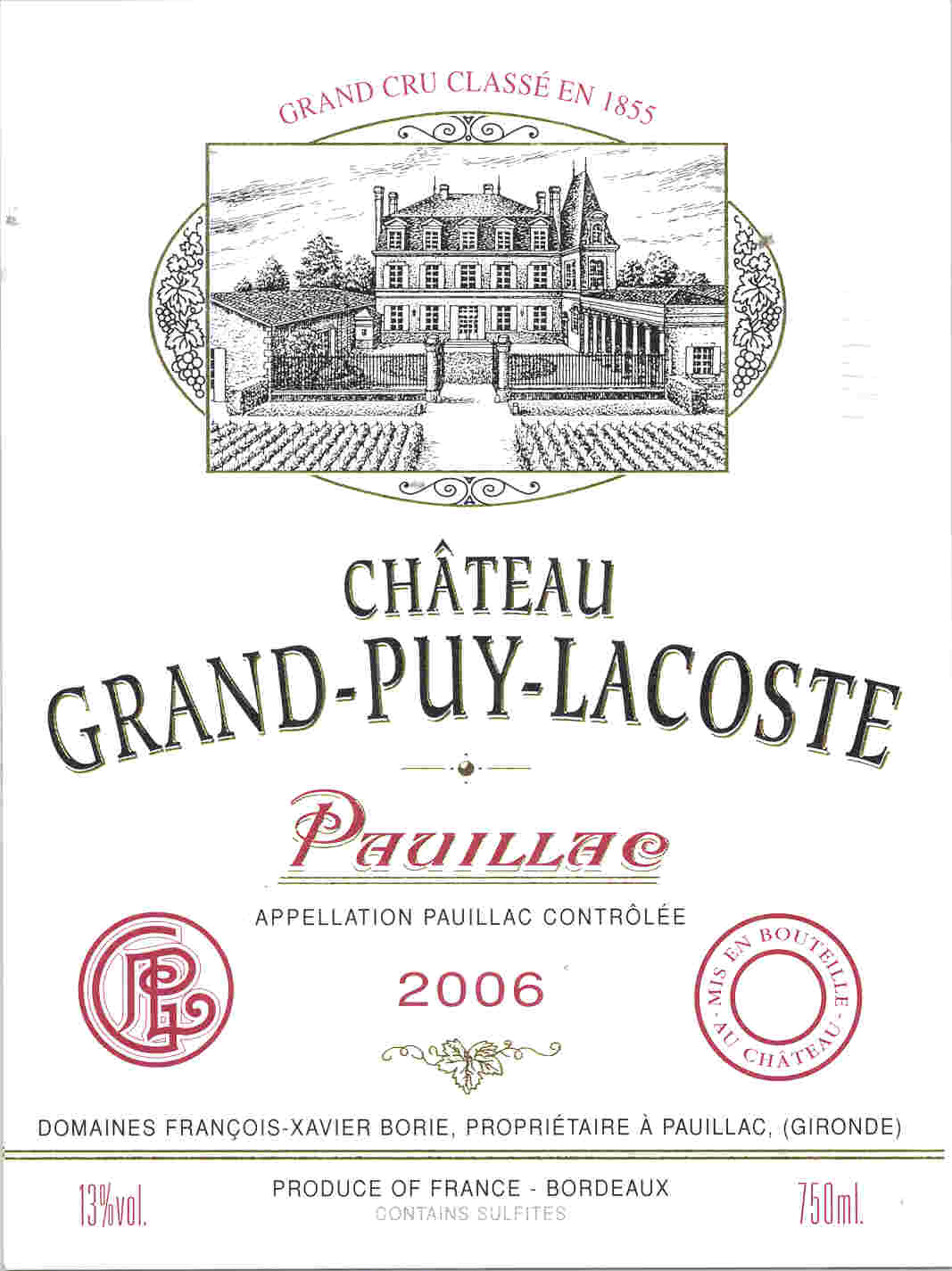 Chateau Grand-Puy-Lacoste