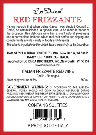 Red Frizzante