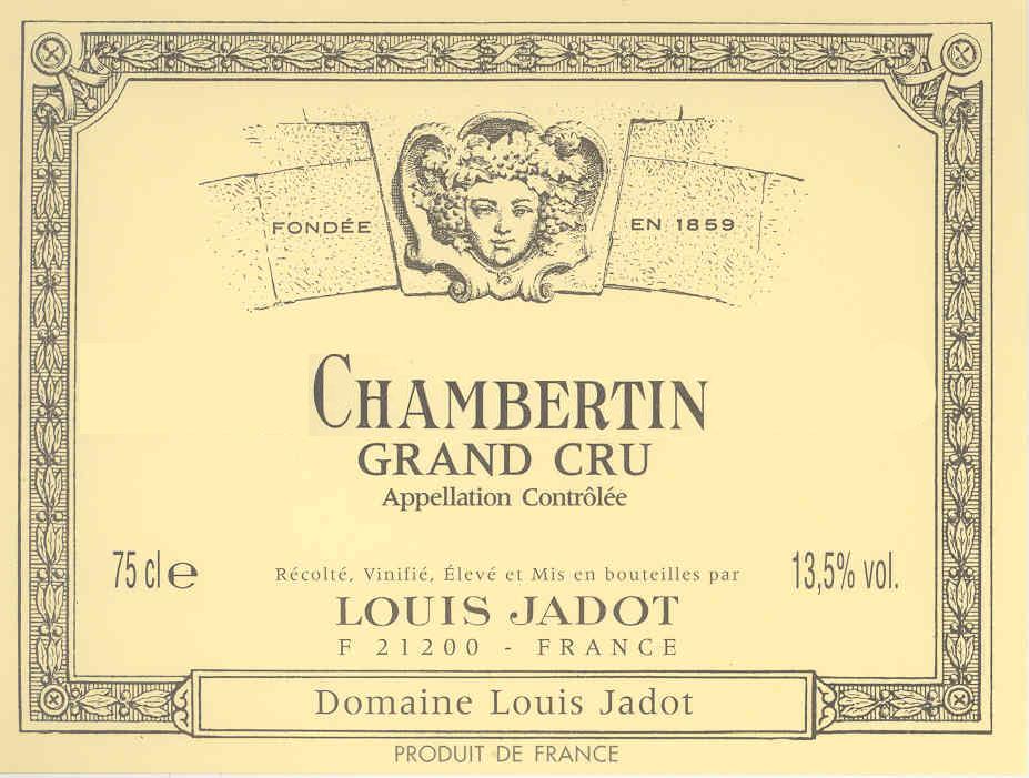 Chambertin Grand Cru