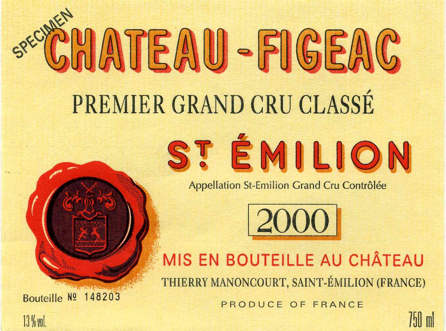 Chateau - Figeac Premier Grand Cru Classe