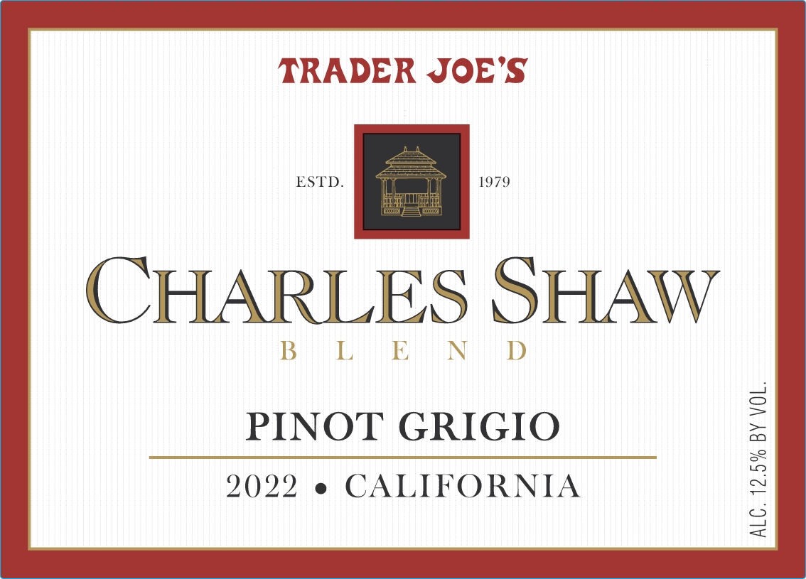 Charles Shaw Blend Pinot Grigio