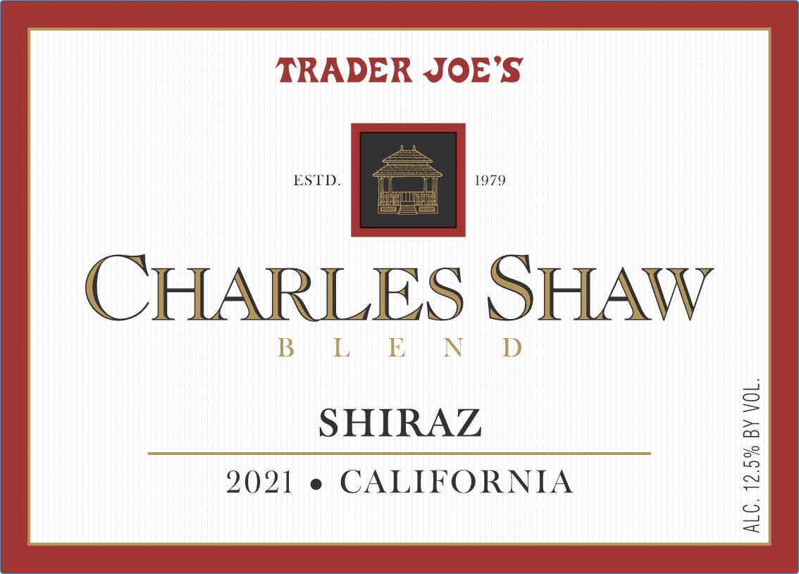 Charles Shaw Blend Shiraz