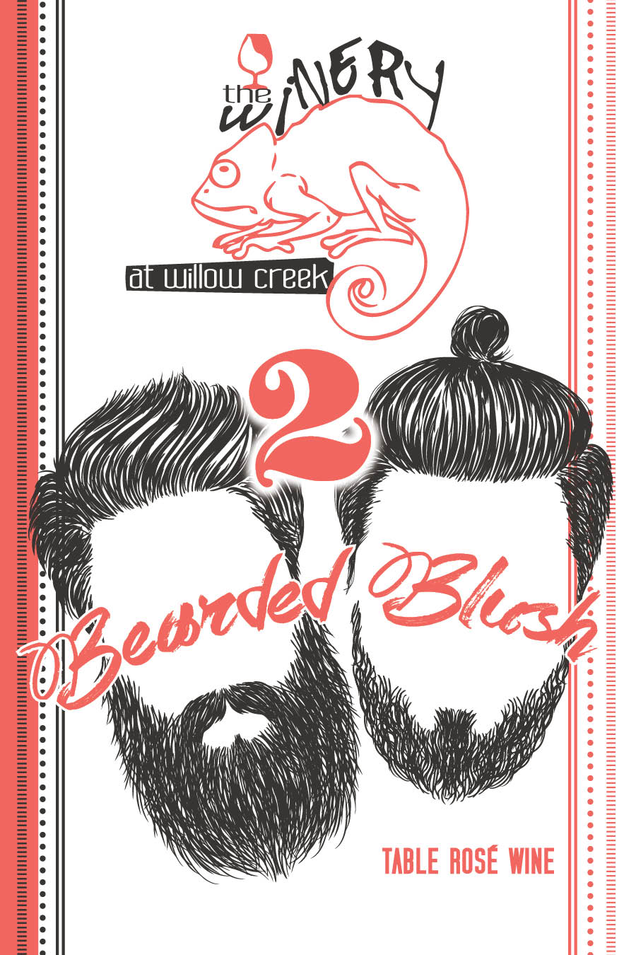 2 Bearded Blush