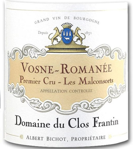 Vosne-Romanée Premier Cru - Les Malconsorts