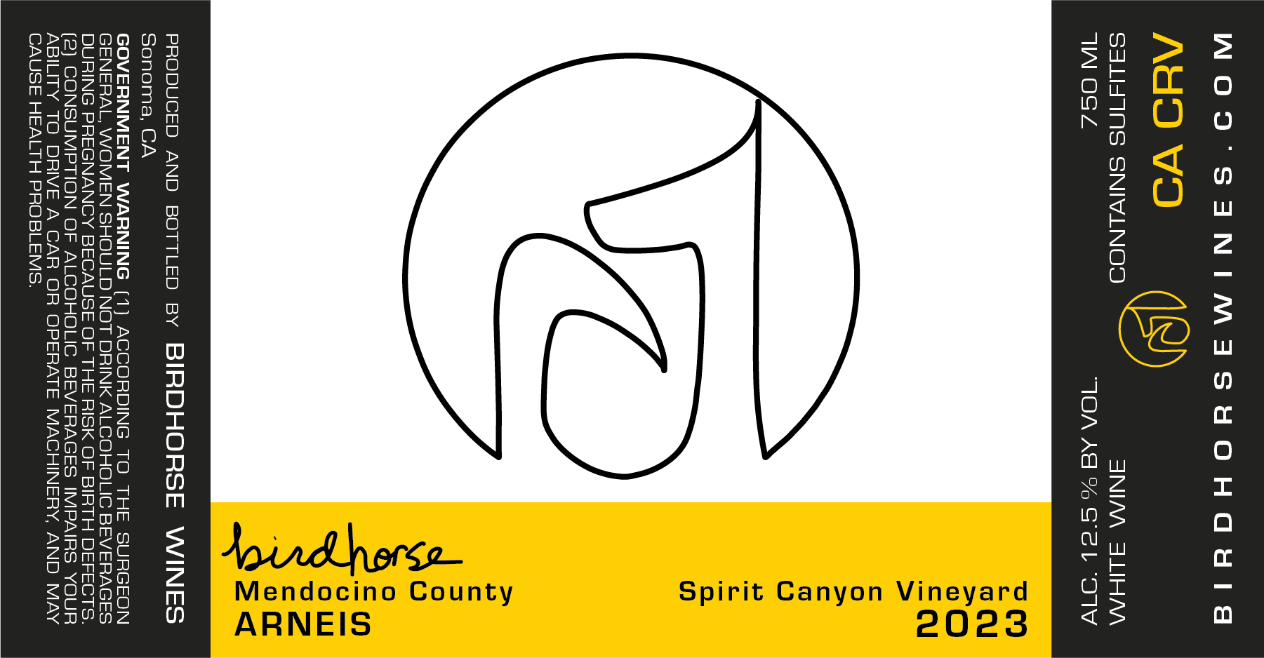 Spirit Canyon Vineyard Arneis