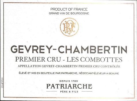 Premier Cru - Les Combottes