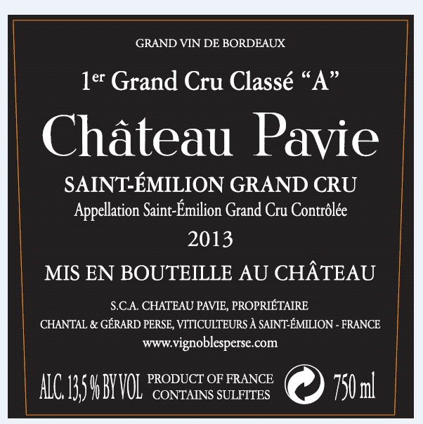 1er Grand Cru Classe "A"