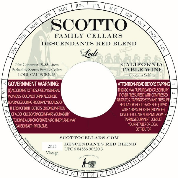 Descendants Red Blend