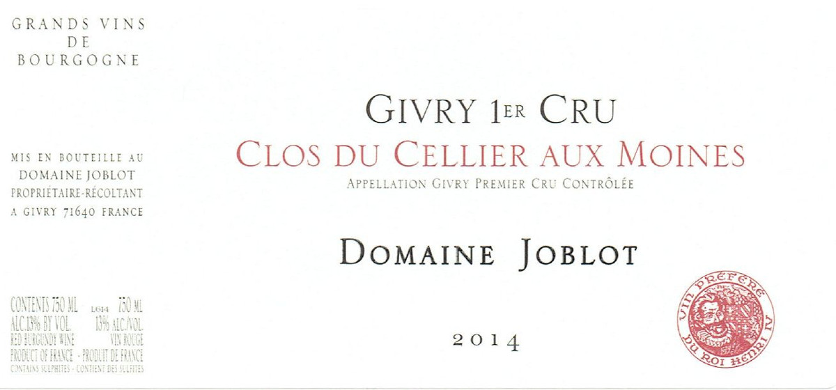 Clos Du Cellier Aux Moines