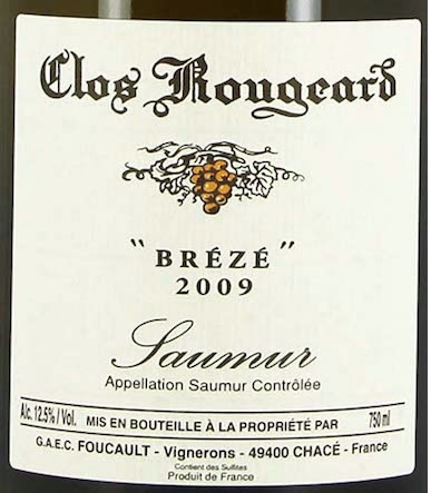 Clos Rongeard Saumur