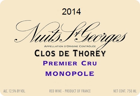 Clos de Thorey Premier Cru Monopole