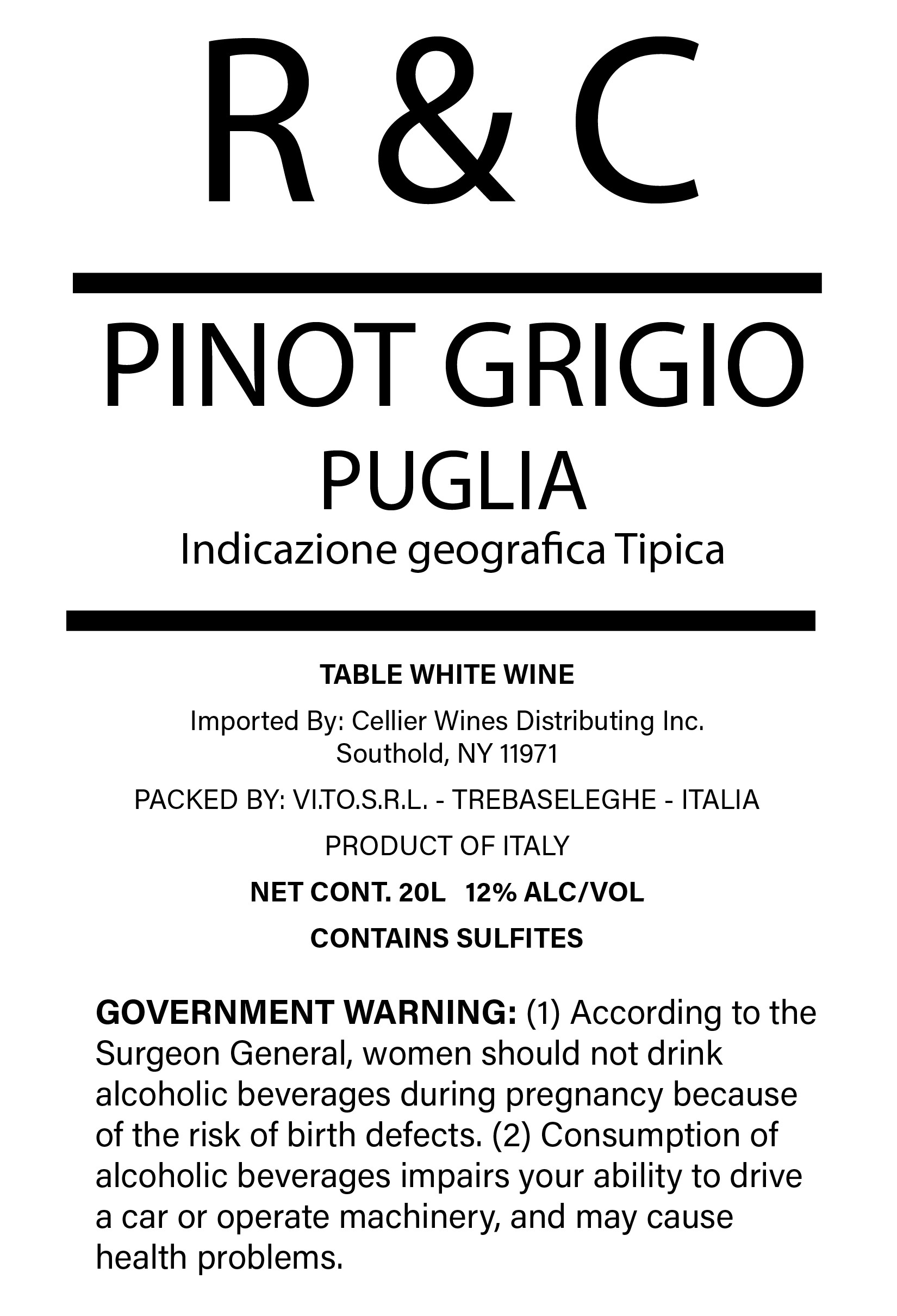 Pinot Grigio Puglia