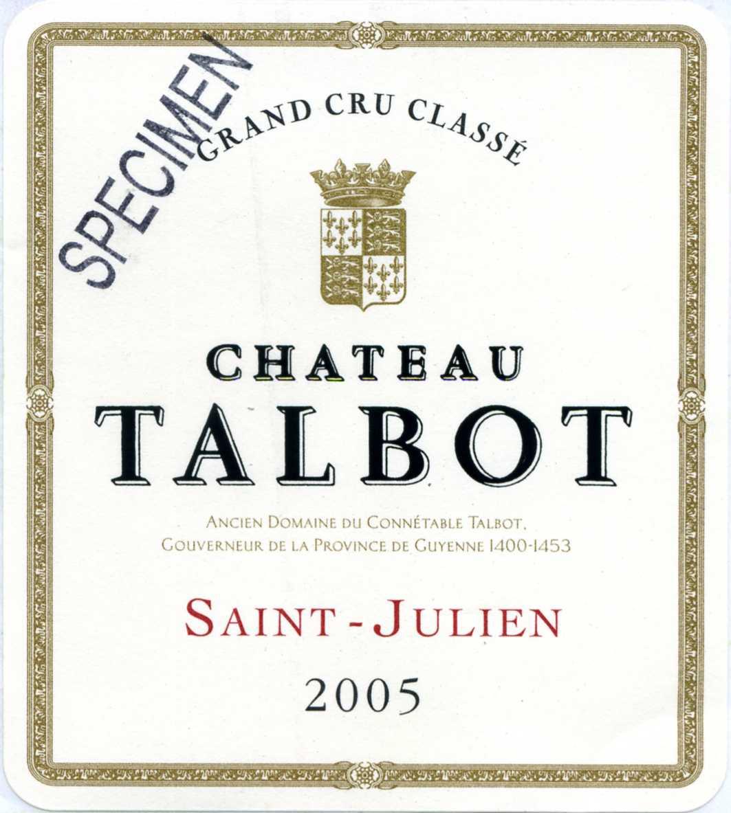 Specimen Grand Cru Classé