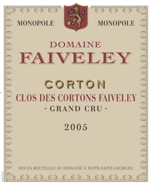 Clos Des Cortons Faiveley