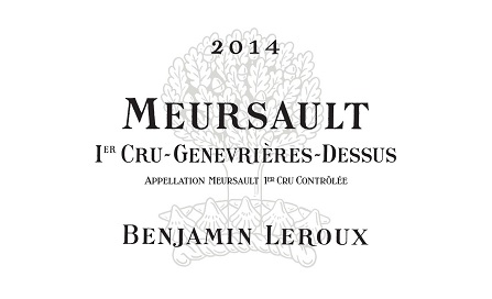 1er Cru-Genevrières-Dessus
