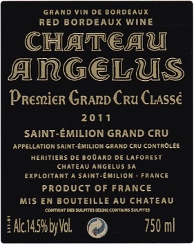 Angelus Premier Grand Cru Classé