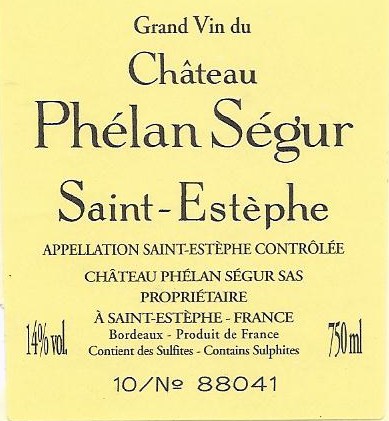 Château Phélan Ségur Grand Vin