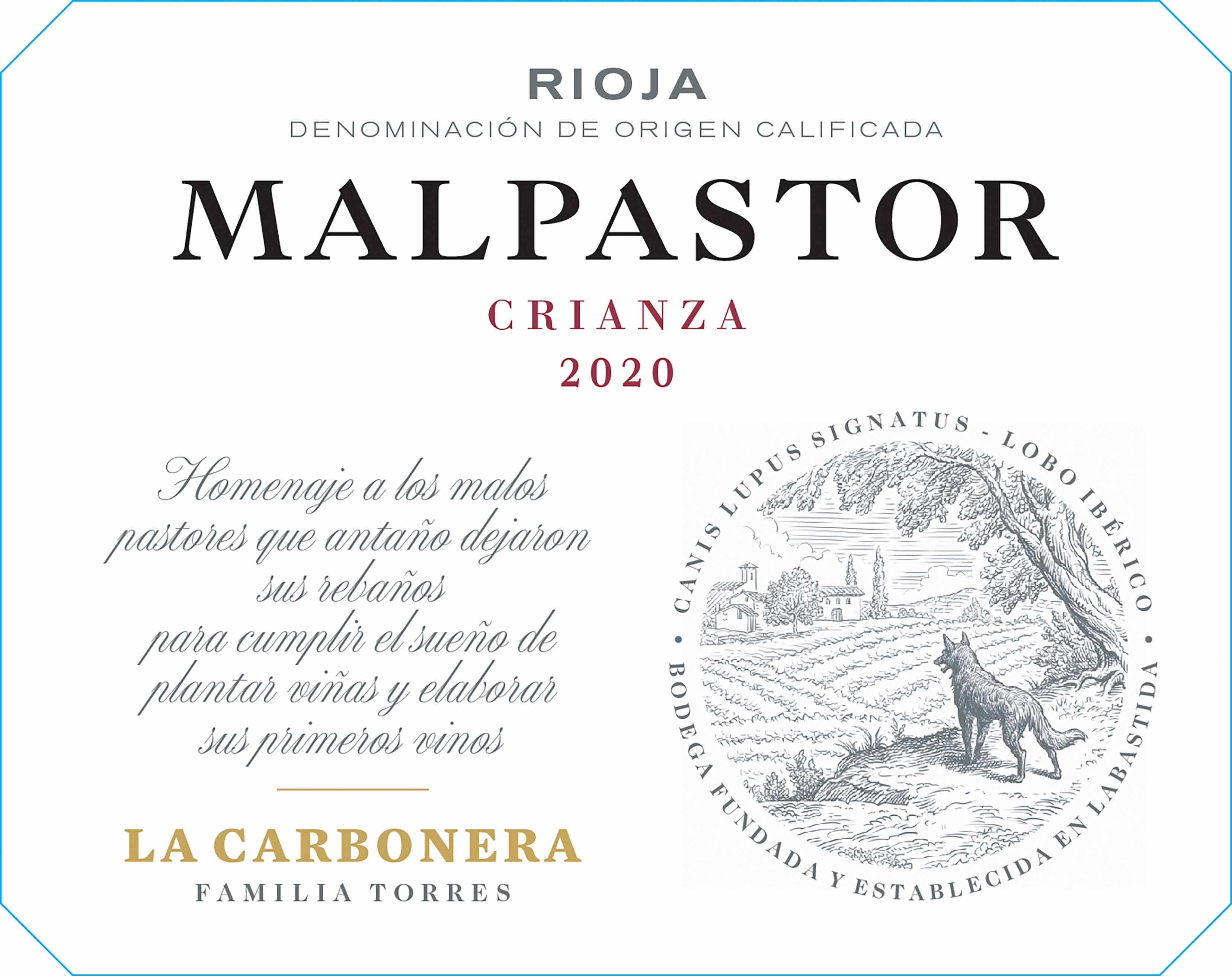 Malpastor Rioja Crianza