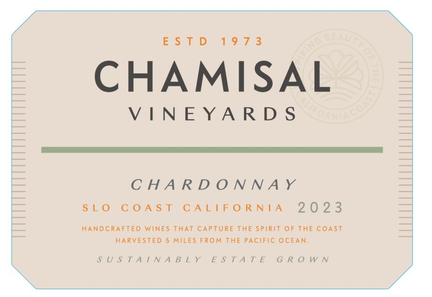 Chamisal Chardonnay Slo Coast