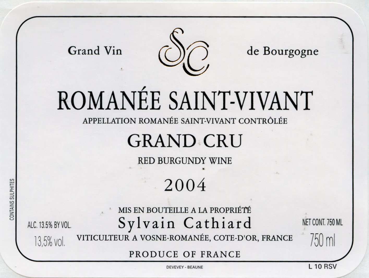 Romanée Saint-Vivant