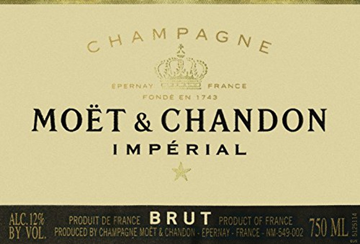 Épernay C Fonde En 1743 Moët & Chandon Impérial