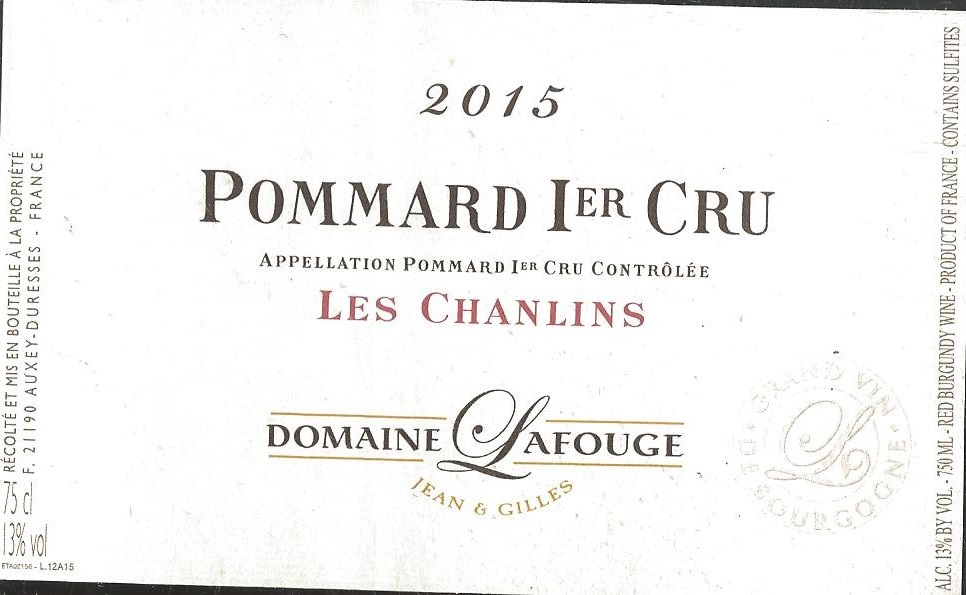 Pommard Ier Cru