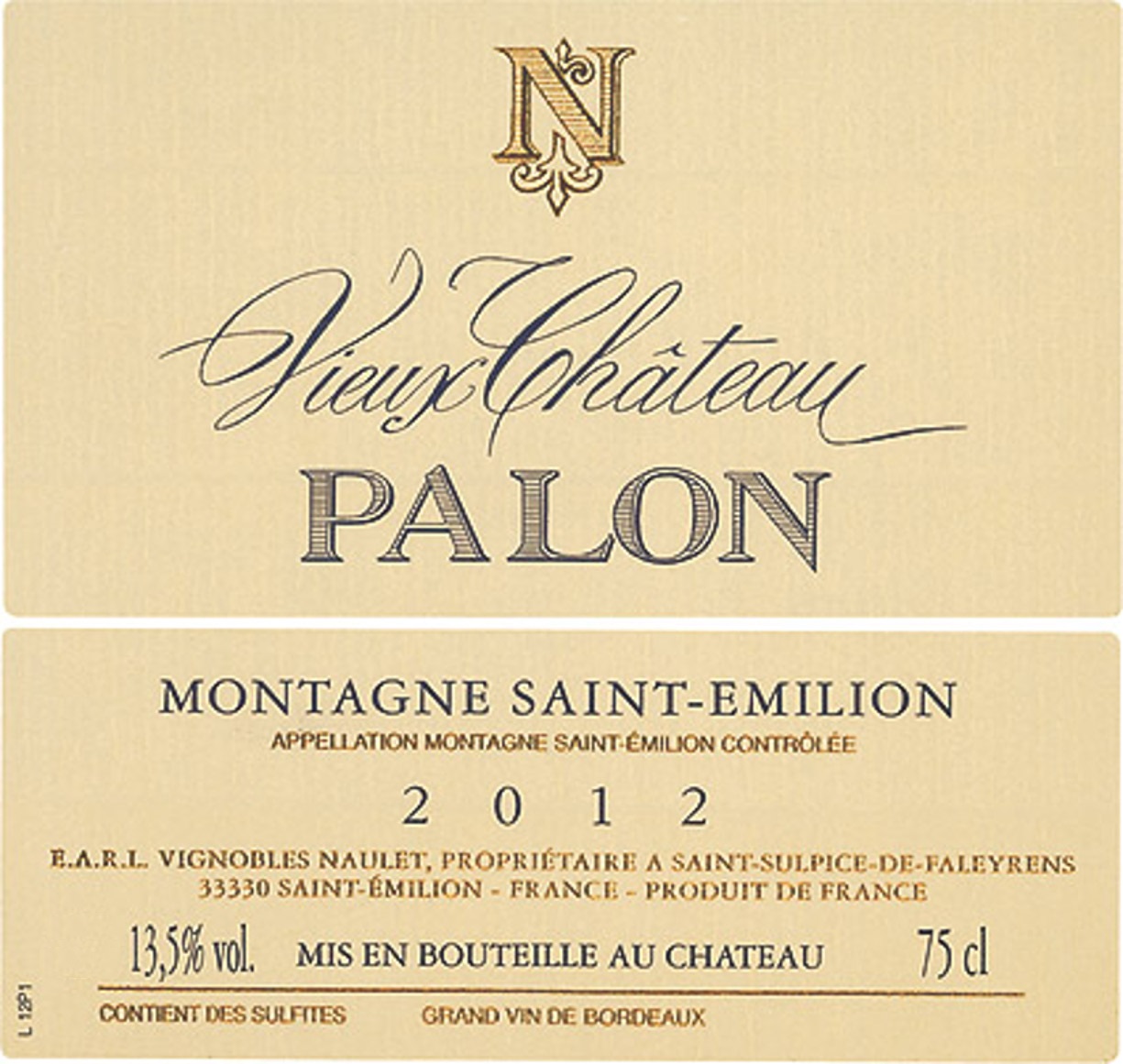 Vieux Château Palon