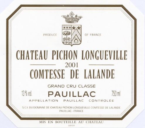 Chateau Pichon Longueville Comtesse De Lalande