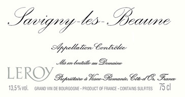 Red Wine Savigny Les Beaune