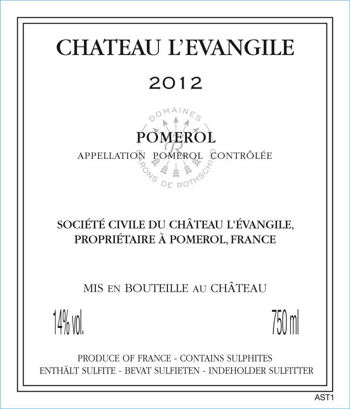 Chateau L'evangile Pomerol