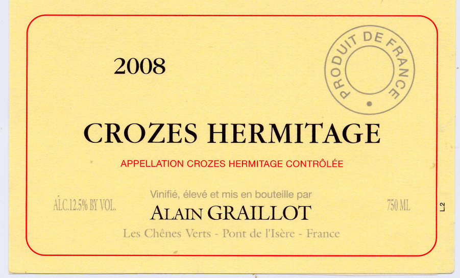 Crozes Hermitage