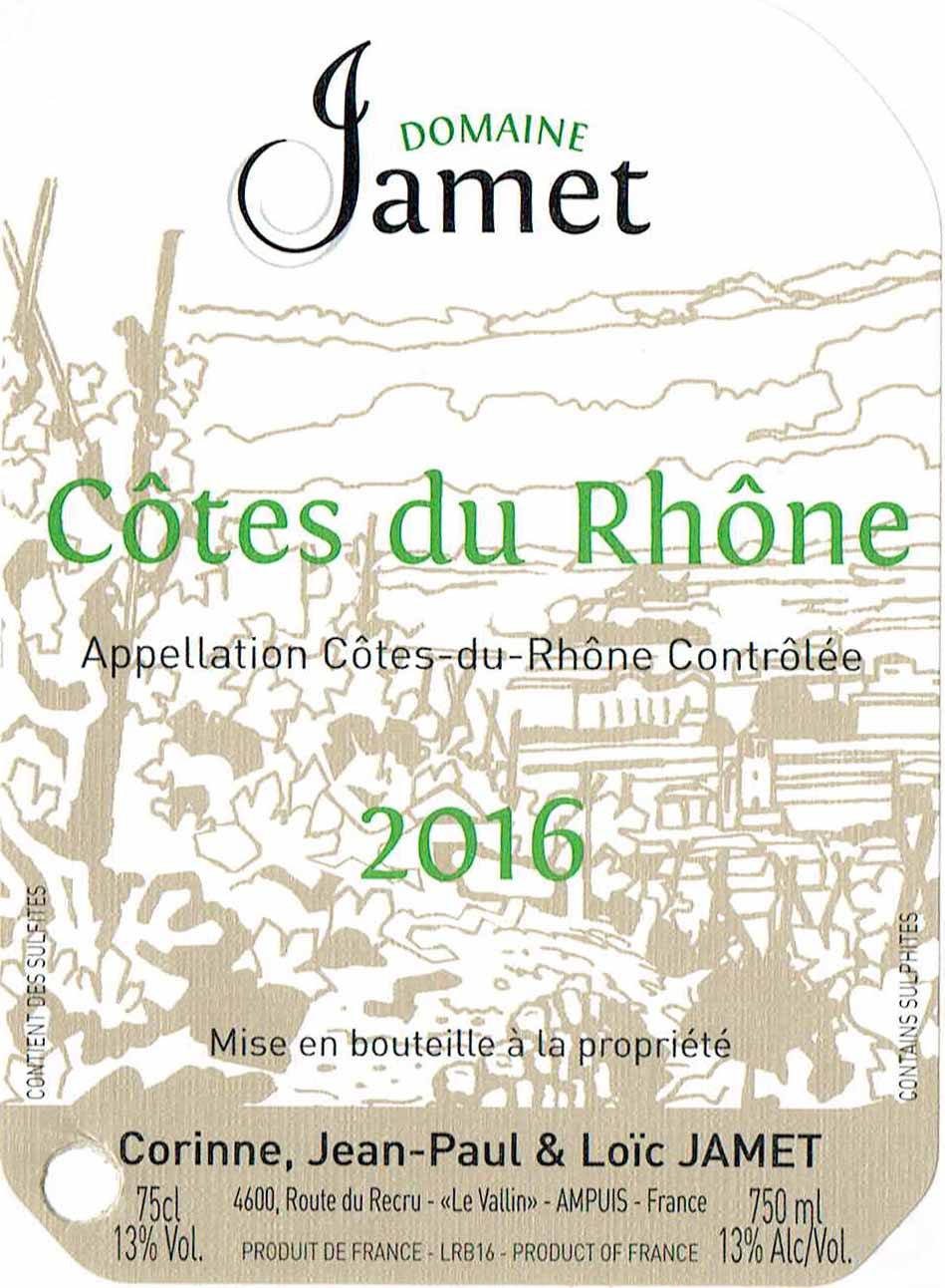 Domaine Amet Côtes - Du - Rhône Contrôlée