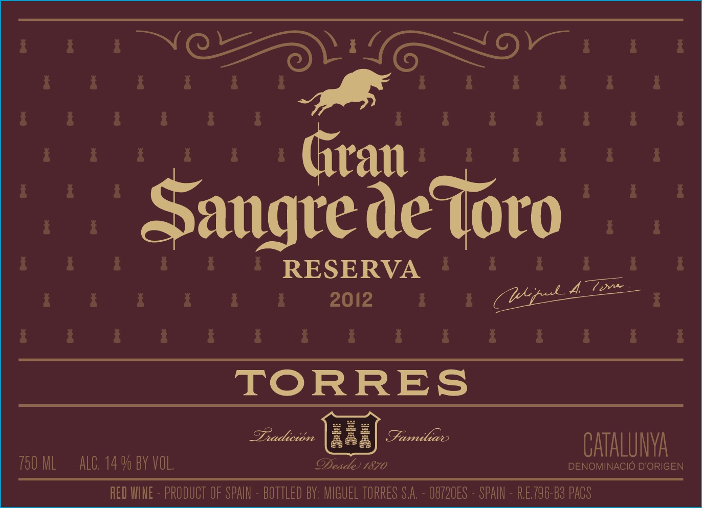 Gran Sangre De Torro Reserva