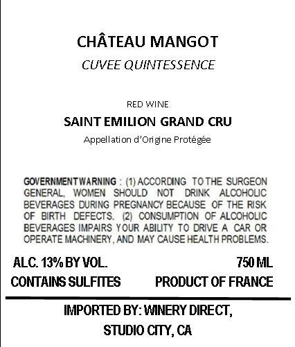 Cuvee Quintessence