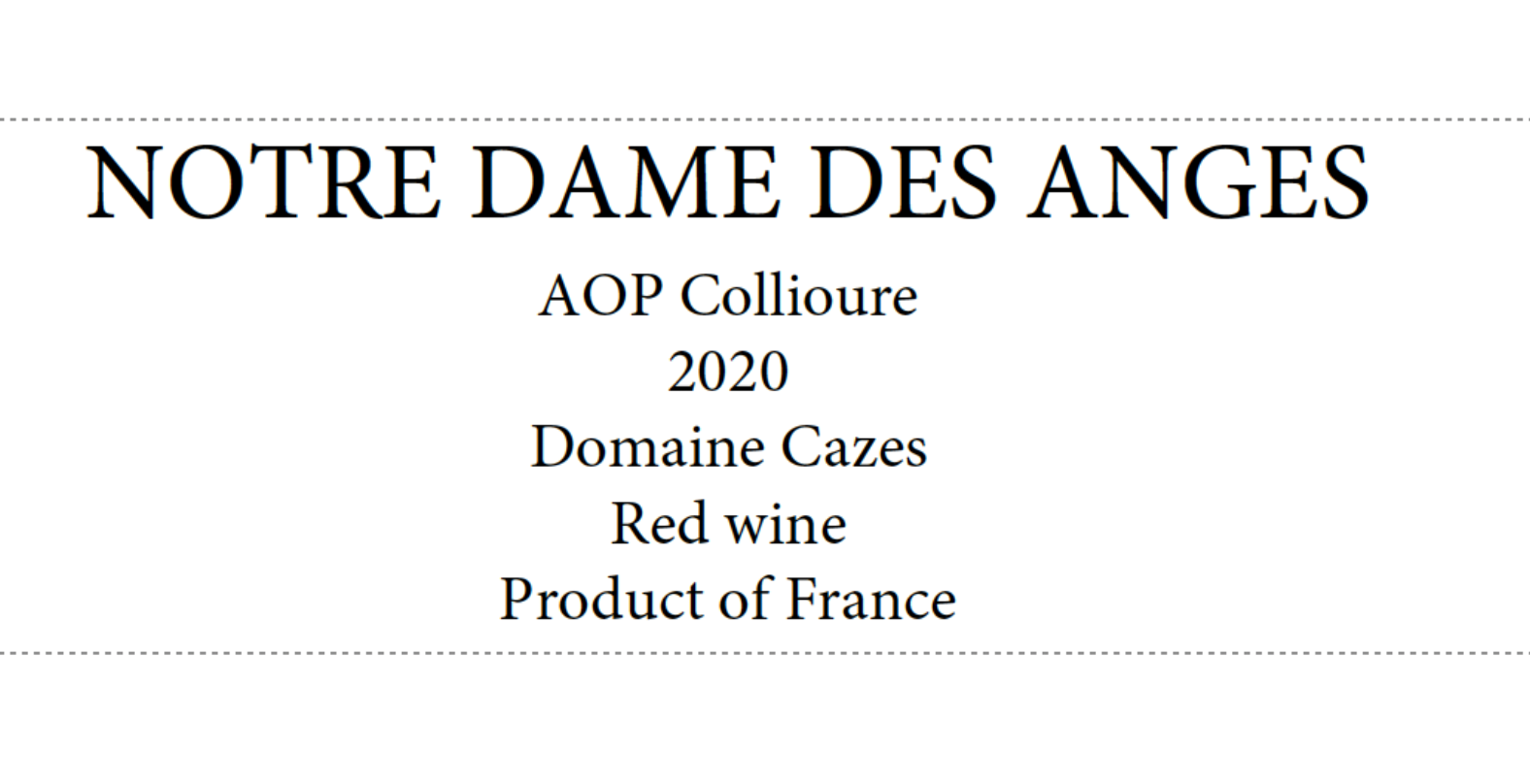 Notre Dame Des Anges