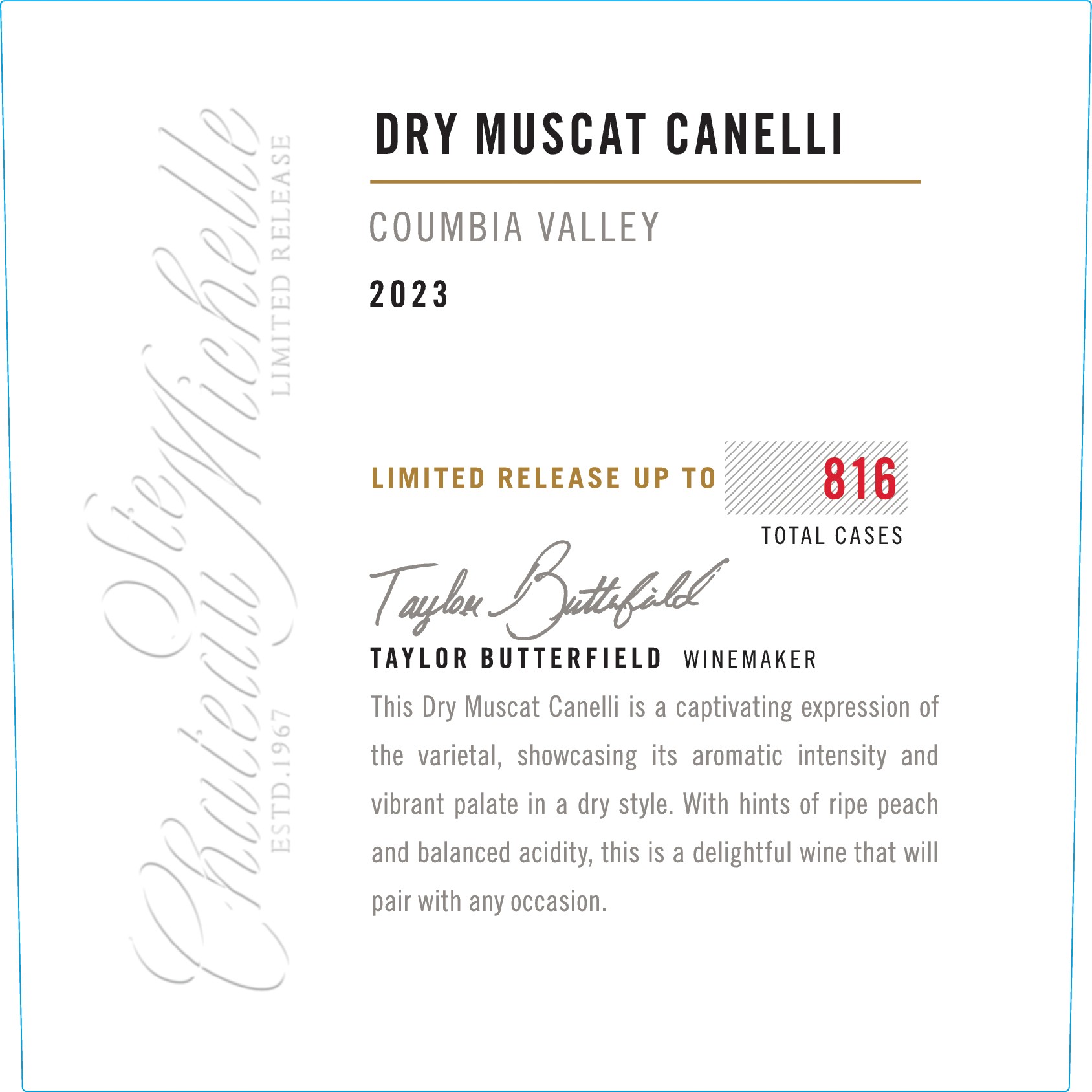 Dry Muscat Canelli