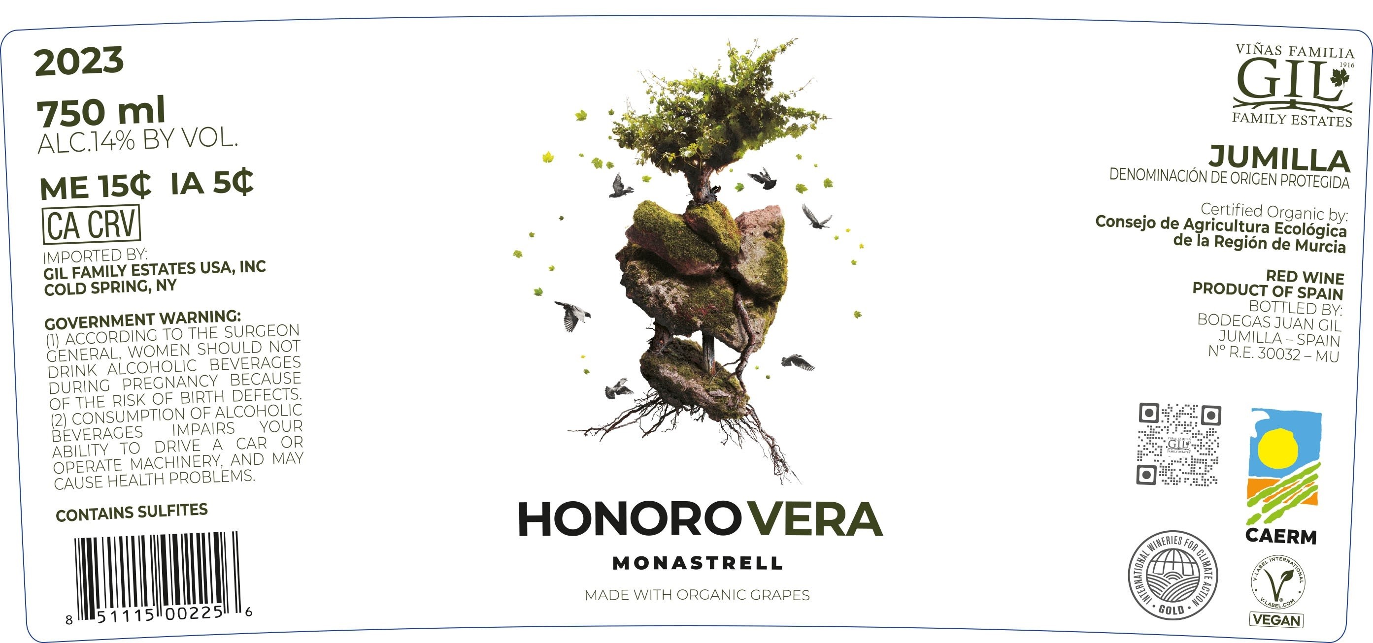 Honorovera Monastrell