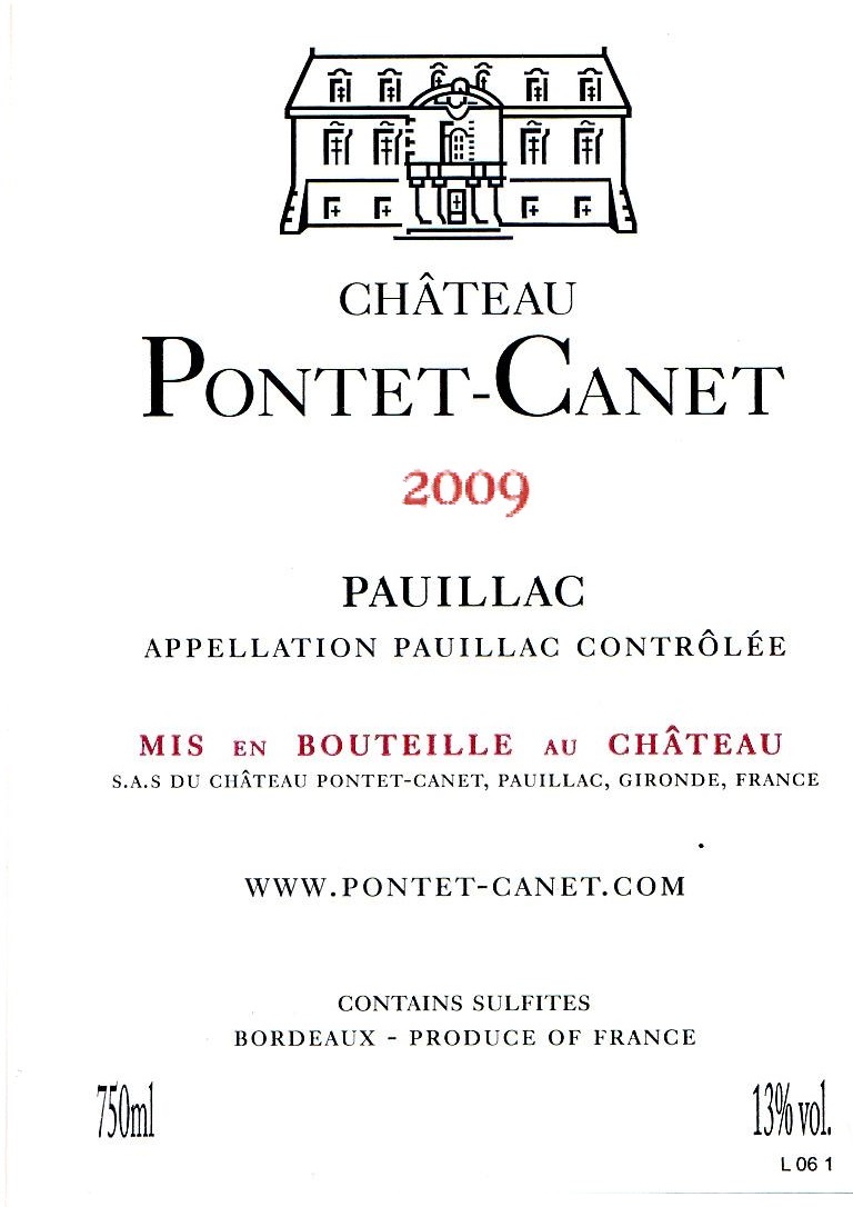 Pontet Canet Pauillac