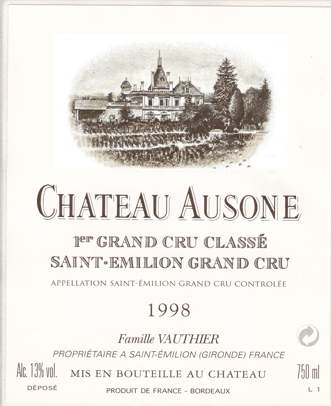 Chateau Ausone 1er