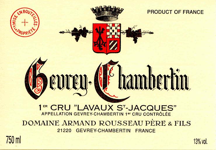 1er Cru Lavaux St.Jacques