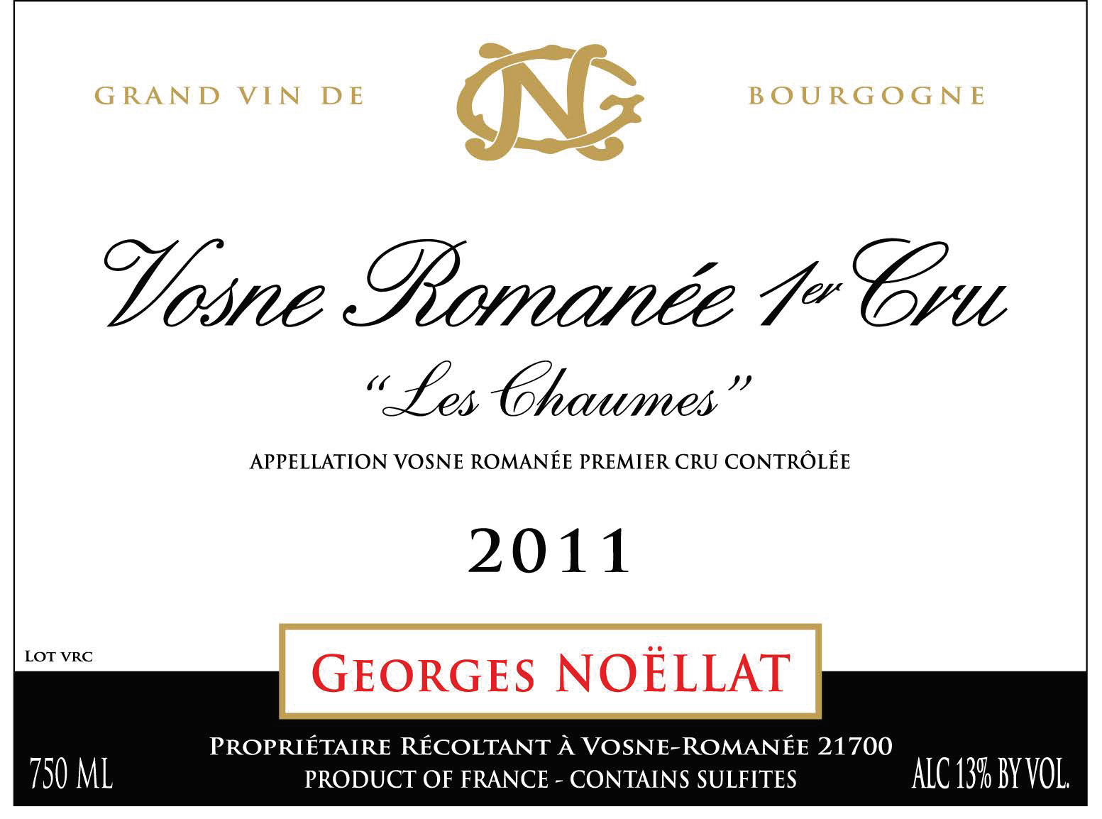 Vrc Grand Vin De Propriétaire Récoltant